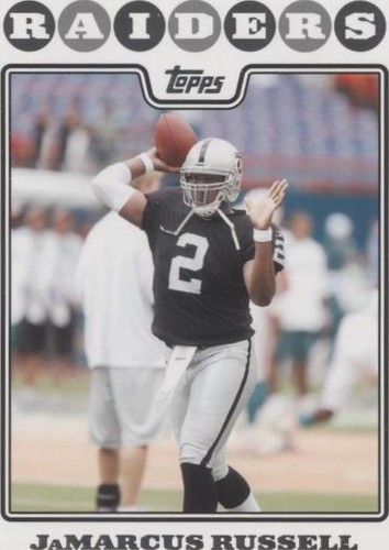 2008 Topps JaMarcus Russell #30