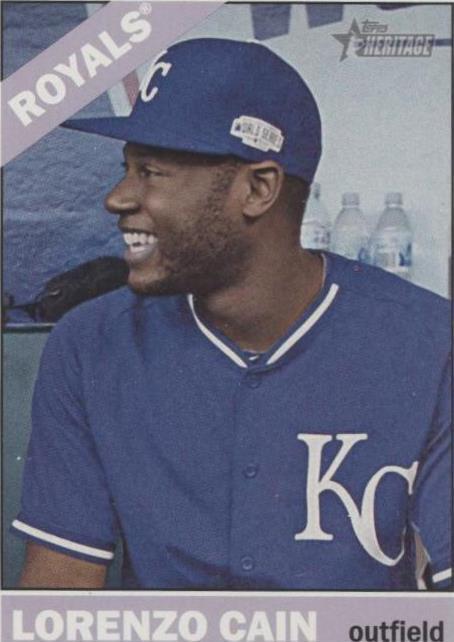 Topps Heritage 2015 - Lorenzo Cain #54