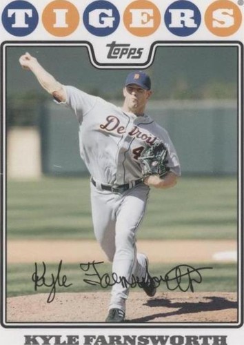 2008 Topps Updates & Highlights - Kyle Farnsworth #UH318