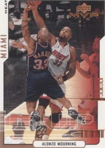 2000-01 Upper Deck MVP - Alonzo Mourning #83