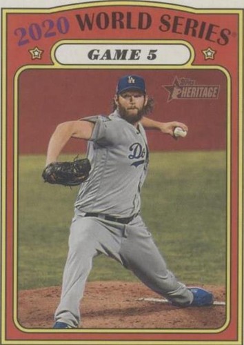 2021 Topps Heritage - Clayton Kershaw #29