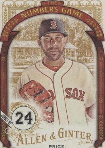 2016 Topps Allen & Ginter - David Price #NG-14