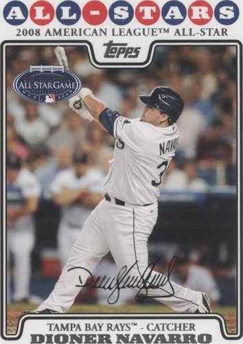 2008 Topps Updates & Highlights - Dioner Navarro #UH101