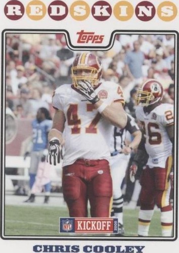 2008 Topps Kickoff Chris Cooley #86