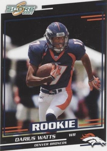 2004 Score Darius Watts #418