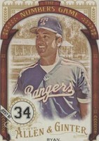 2016 Topps Allen & Ginter - Nolan Ryan #NG-9