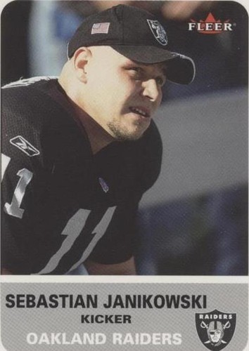 2002 Fleer Tradition Sebastian Janikowski #73