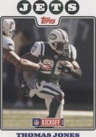 2008 Topps Kickoff Thomas Jones #19