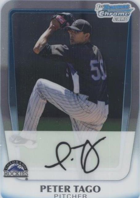 2011 Bowman Chrome - Peter Tago #BCP215