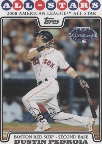 2008 Topps Updates & Highlights - Dustin Pedroia #UH47