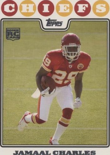 2008 Topps Jamaal Charles #350