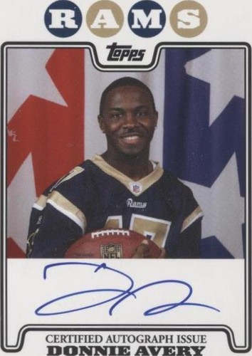 2008 Topps Donnie Avery #RPA-DA