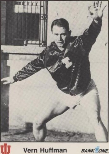 1986 Bank One Indiana Hoosiers Greats I - Vern Huffman #26