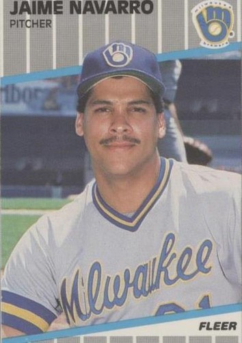 1989 Fleer Update - Jaime Navarro #U-39