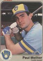 1983 Fleer - Paul Molitor #40