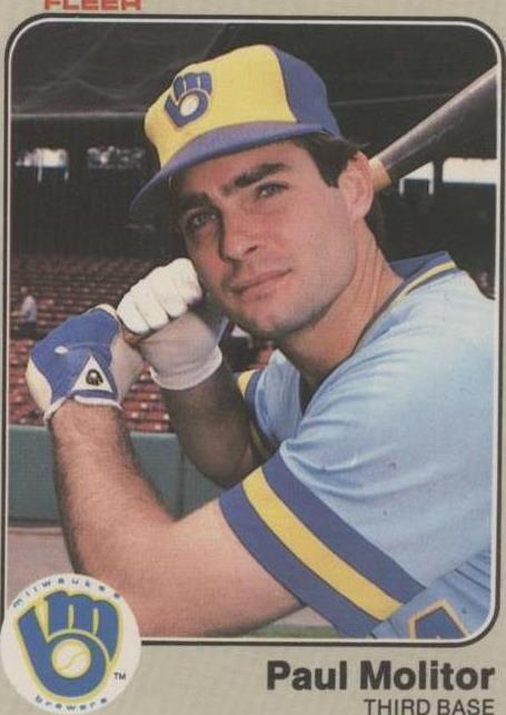 Fleer 1983 - Paul Molitor #40