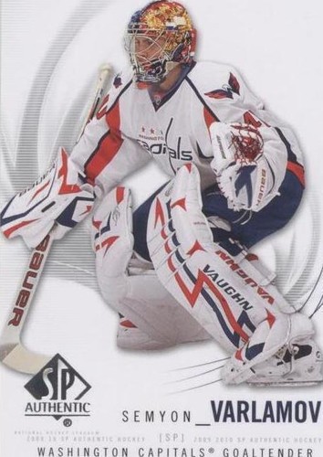 2009-10 SP Authentic - Semyon Varlamov #98