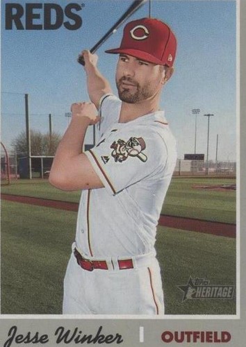 2019 Topps Heritage - Jesse Winker #380