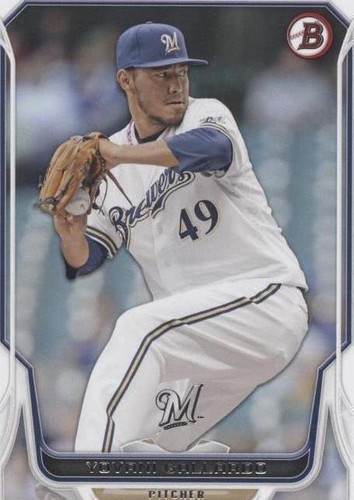 2014 Bowman - Yovani Gallardo #64
