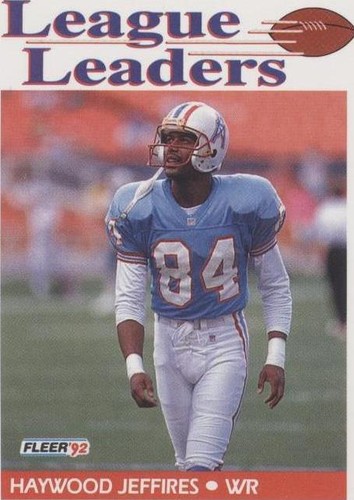 1992 Fleer Haywood Jeffires #454