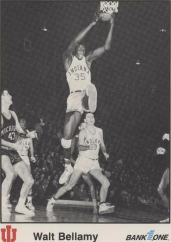 1986 Bank One Indiana Hoosiers Greats I - Walt Bellamy #2
