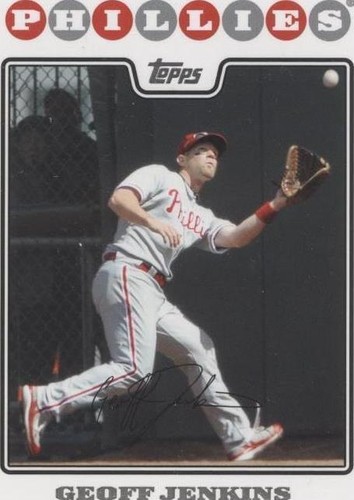 2008 Topps Updates & Highlights - Geoff Jenkins #UH220