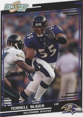 2004 Score Terrell Suggs #27