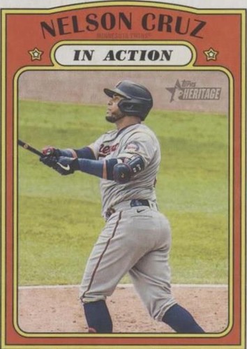 2021 Topps Heritage - Nelson Cruz #308