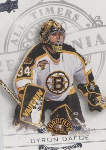 2023-24 Upper Deck Boston Bruins Centennial - Byron Dafoe #100-18