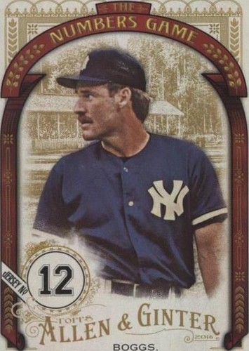 2016 Topps Allen & Ginter - Wade Boggs #NG-81