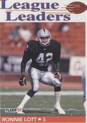 1992 Fleer Ronnie Lott #462