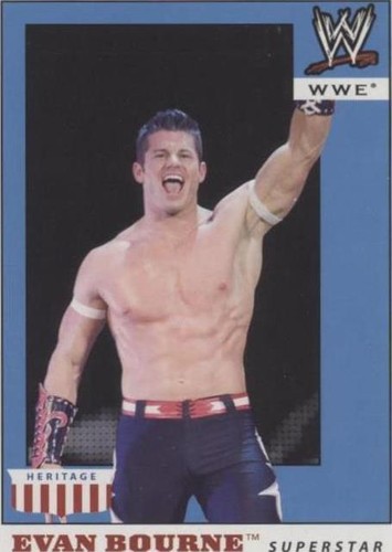 2008 Topps Heritage WWE IV - Evan Bourne #16