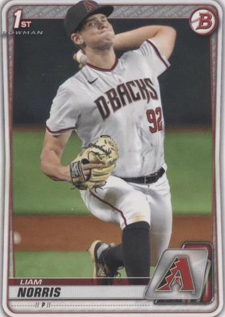 2020 Bowman Draft - Liam Norris #BD-147