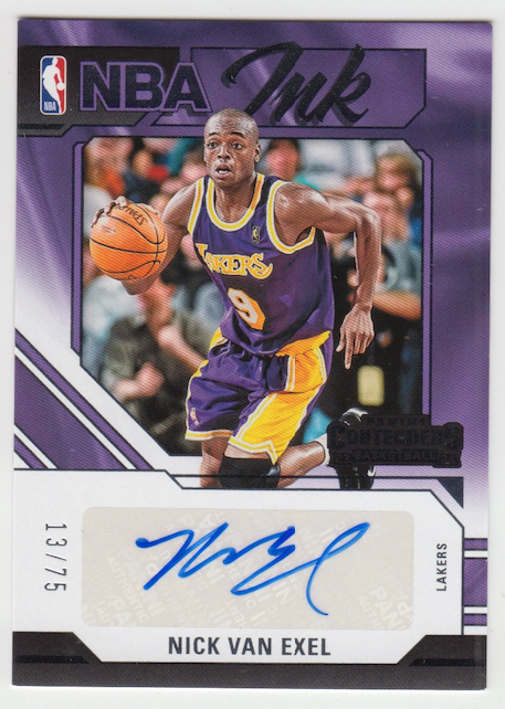 [本日限定の特別価格] LAKERS VAN EXEL 2023-24 Panini Contenders Lakers Nick Van Exel NBA Ink