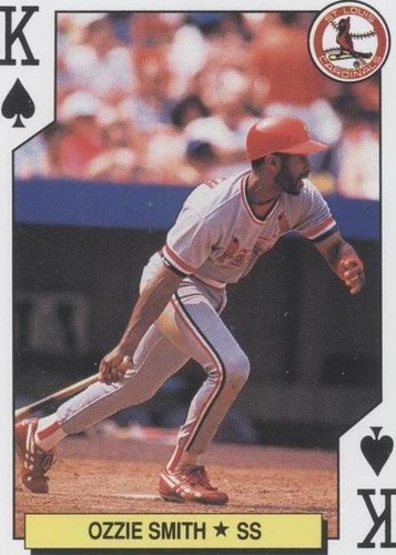 1991 U.S. Playing Cards Major League All-Stars - Ozzie Smith #KS