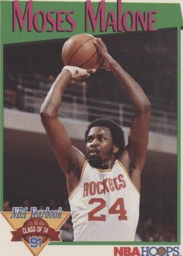 1991-92 NBA Hoops - Moses Malone #323