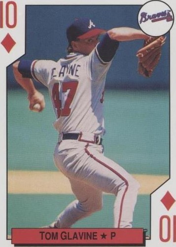 1992 Bicycle Major League All-Stars - Tom Glavine #10D