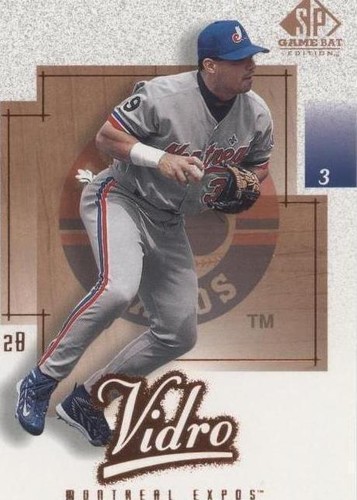 2001 SP Game Bat Edition - Jose Vidro #68