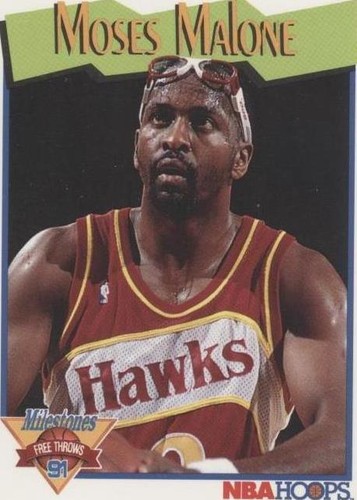 1991-92 NBA Hoops - Moses Malone #318