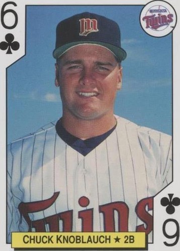 1992 Bicycle Major League All-Stars - Chuck Knoblauch #6C