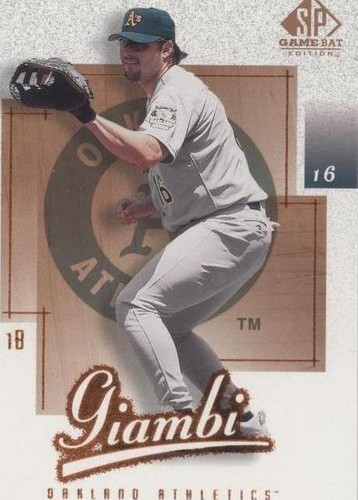 2001 SP Game Bat Edition - Jason Giambi #4