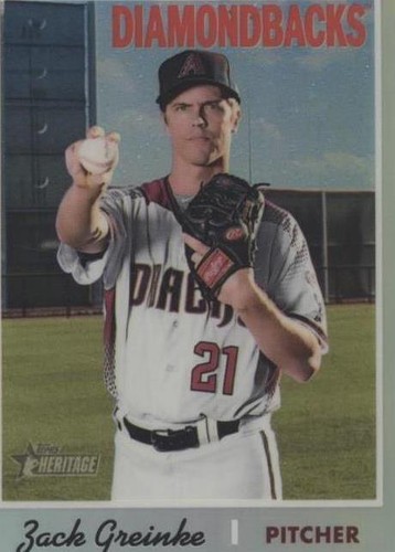2019 Topps Heritage - Zack Greinke #THC-442