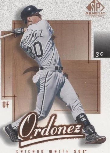 2001 SP Game Bat Edition - Magglio Ordonez #36