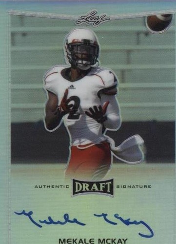 2016 Leaf Metal Draft Mekale McKay #BA-MM2