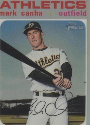 2020 Topps Heritage - Mark Canha #THC-60