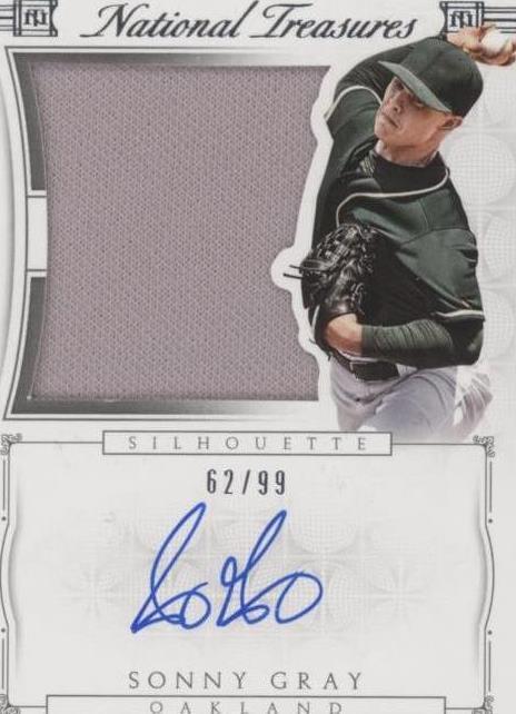 Panini National Treasures 2015 - Sonny Gray #48