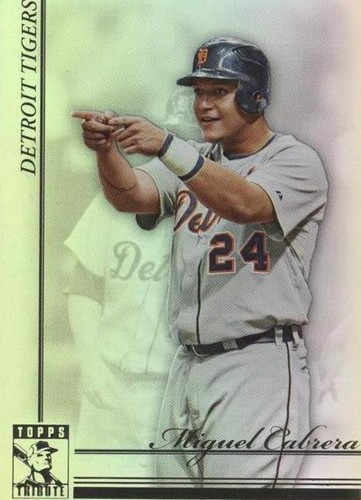 2010 Topps Tribute - Miguel Cabrera #65