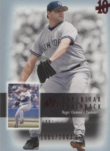 2003 SP Authentic - Roger Clemens #SF36