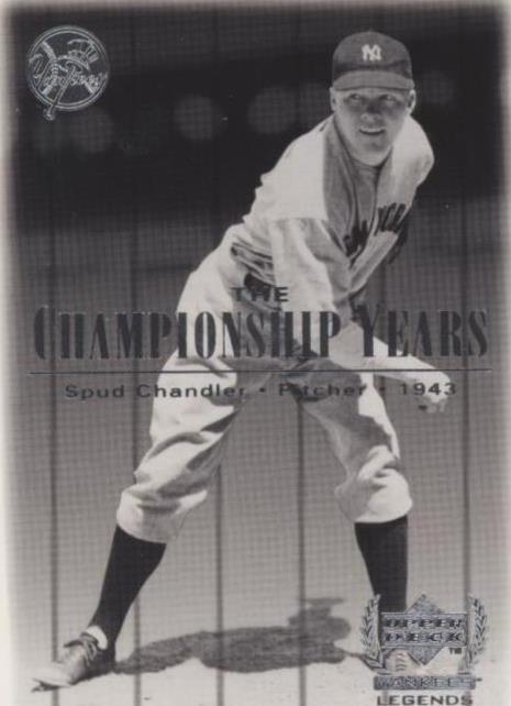 2000 Upper Deck Yankee Legends - Spud Chandler #75