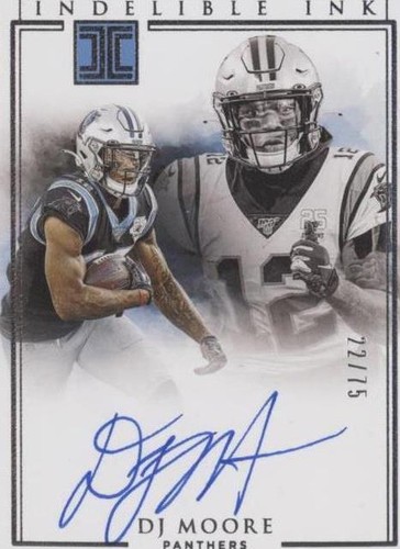 2020 Panini Impeccable D.J. Moore #II-DM